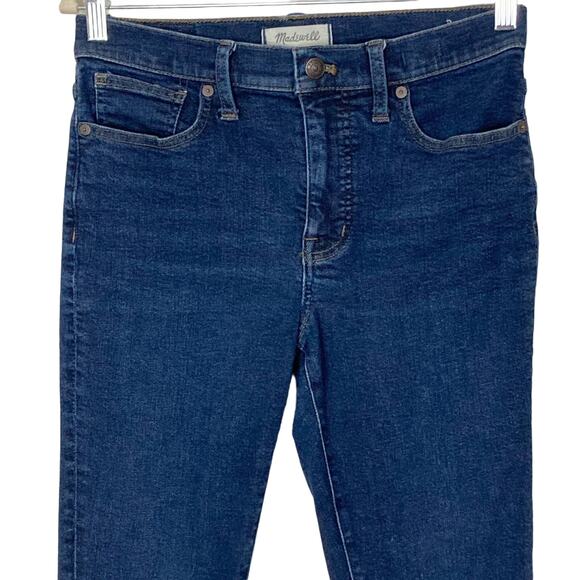 Madewell Mid Rise Lean Skinny Jeans Women's Size 28 Medium Blue Orland Wash - Picture 5 of 16